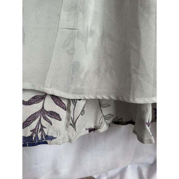 Astr The Label Hadley Maxi Wrap Dress Short Sleeve Floral Lined Size Womens SM - Picture 3 of 10